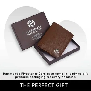 Hammonds Flycatcher RFID Protected Genuine Leather Unisex Card Holder