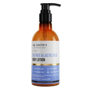 Dr. Sheth's Sheth’s Tea Tree & Lactic Acid Body Lotion - 200ml