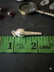 PURE SILVER HANUMAN GADHA LOCKET FOR MEN