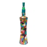 Pattern Handmade Craft Bottle With Light Lamp