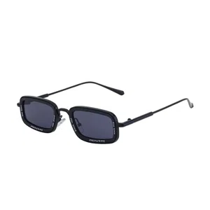 Oudi Premium UV Protected Lens Black Polycarbonate Full Rim Sunglasses for Women Black-Grey