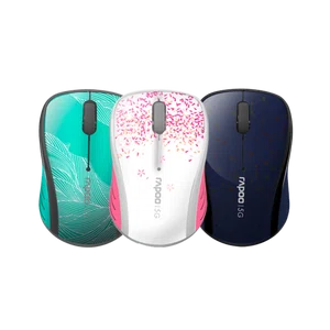 3100P 5G Wireless Optical Mouse Blue/ Green/ White