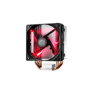 Cooler Master Hyper 212 LED CPU Air Cooler, 4 CDC Heatpipes, 120mm PWM Fan, Quiet Spin Technology, Red LEDs