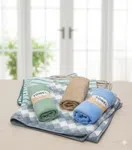 Premium Hand & Face Towels Pack – Super Soft Bathroom Towel Pack Of 2