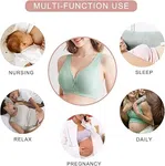 Cotton Maternity Nursing Bras Pregnant Breastfeeding Pregnancy Women Underwear Breast Feeding Bra Soutien Gorge Allaitement