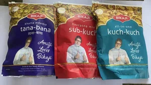 Combo Bikaji Kuch Kuch 360Gm Sub Kuch 360Gm Tana Bana 360 Gm packet