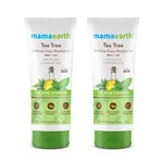 Mamaearth Tea Tree Oil-Free Face Moisturizer with Tea Tree and Salicylic Acid for Acne and Pimples - 80 ml