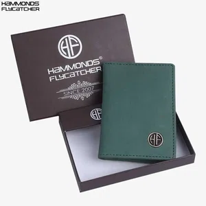 Hammonds Flycatcher Green Unisex Genuine Leather Card Holder