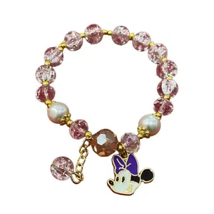 Multicolor Crystal Design Bracelet-1Pcs