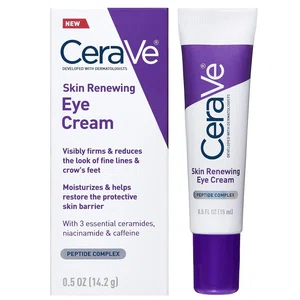 CeraVe Skin Renewing Eye Cream – Anti-Aging Treatment for Wrinkles & Crow\'s Feet (14.2g)(PRODUCT OF USA)