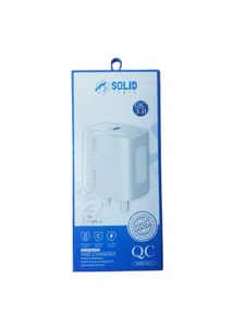 UNIVERSAL Original Solid PD TO USB 30 Watts Quick Charger, QC 3.0 Fast Charger,
