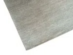 Hand Knotted/Handmade Nepali Woolen Carpet/Silver Color/60 Knots/ 4.10 Ft x 5.94 Ft