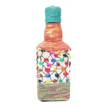 Hot Glue Bubble Hand Print Handmade Craft Bottle For Decoration