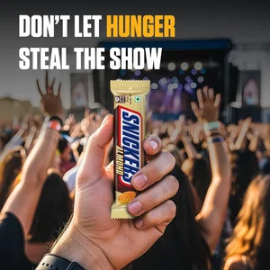 Snickers Almond Filled Chocolate Bar | Loaded with Crunchy Almonds & Caramel | 40g | Pack of 4