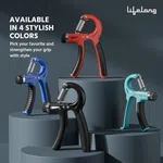 Adjustable Hand Grip Strengthener|Adjustable Resistance (5kg-40kg)| Hand Exercise Equipment for Forearm Exercise, Finger Exercise Power Gripper Unbreakable Grip
