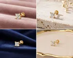 5karatGold Australian Diamond Nosepin and smal top – Simple & Daily Wear nosepin and top for women