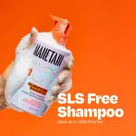 Manetain Clarifying Shampoo for All Hair Types 237ml Sulphate Paraben and Toxin Free Mild Vegan Shampoo for Women, Men with Wavy, Dry, Curly and Frizzy Hair