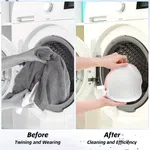Premium Bra & Underwear Laundry Bags - Protective Oval Mesh Wash Pouches with Zipper Guard for Lingerie, Swimwear & Delicates
