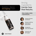 Argireline + Retinol Anti Ageing Cream| Lightweight Cream for Age Spots, Fine Lines and Wrinkles | Collagen Boosting, Hydrating & Overnight Repair | For All Skin Types - 50gm