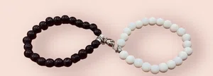 Black And White Couple Bracelet-1Pcs