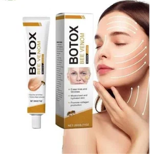 ​Botox Bee Venom Anti-Wrinkle Cream (100g) – Instant Face Lift & Collagen Boosting Moisturizer for Fine L