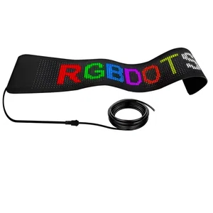 App Control Flexible Led Sign Board Programmable Messages Scrolling Led Sign Display For RGB Digital Display Led Board