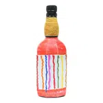 Lining Hand Print Handmade Craft Bottle For Decoration