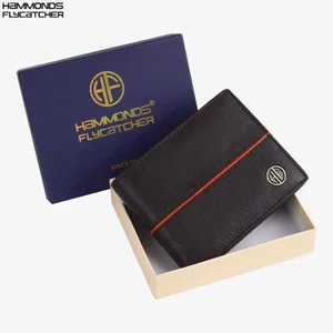 Hammonds Flycatcher Rfid Protected Brown Leather Wallet For Men