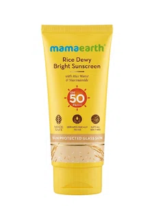 Mamaearth Rice Dewy Bright Sunscreen