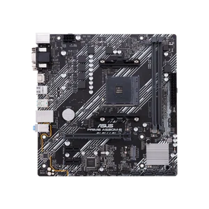 ASUS AMD A520 (Ryzen AM4) micro ATX motherboard with M.2 support, 1 Gb Ethernet, HDMI/DVI/D-Sub, SATA 6 Gbps, USB 3.2 Gen 2 Type-A, and Aura Sync RGB lighting support