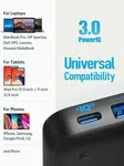 Anker 65W 4 Port PIQ 3.0 & GaN Fast Charger Adapter, PowerPort Atom III Slim Wall Charger - 45W USB C Port, Ideal for MacBook, Laptops, iPad Pro, iPhone, Galaxy, Pixel