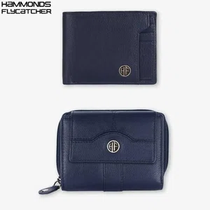 Hammonds Flycatcher Combo Gift Set of Leather men's Wallet and Ladies Wallet