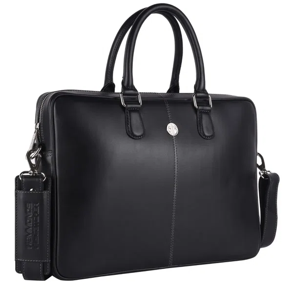 Hammonds Flycatcher Premium Napa Leather Laptop Bag for Men and Women