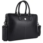 Hammonds Flycatcher Premium Napa Leather Laptop Bag for Men and Women