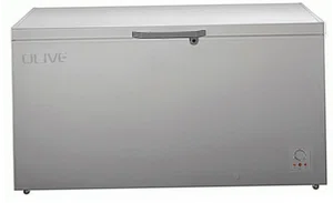 Olive 250 Litres Hard Top Chest Freezer With Sliding Glass Inside