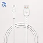 Elephu Silky Series Data Cable 1545| ( USB to Type C)| Fast charging| Pure soft Silicon Cable| 1000mm Length| Pure Copper Wire|