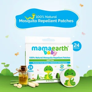 Mamaearth Natural Mosquito Repellent Patches, 24pcs