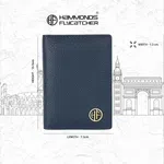 Hammonds Flycatcher Blue Unisex Genuine Leather Card Holder - Purse | Wallet For Men And Women | Card Holder