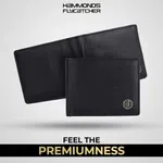 Hammonds Flycatcher Black Genuine Leather Wallet For Men (HF 594 BL)