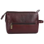 Hammonds Flycatcher Genuine Leather Toiletry Bag For Men