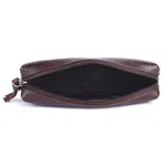 Hammonds Flycatcher Genuine Leather Brown Utility Pouch pencil case