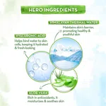 Mamaearth Aqua Glow Gel Face Moisturizer With Himalayan Thermal Water and Hyaluronic Acid for 72 Hours Hydration - 100ml