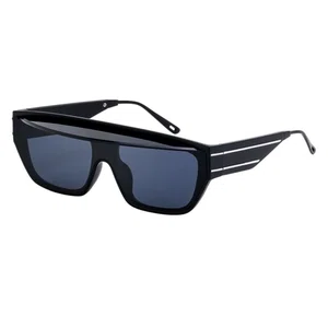 Oudi Premium UV Protected Lens Black Polycarbonate Full Rim Sunglasses for Women Black