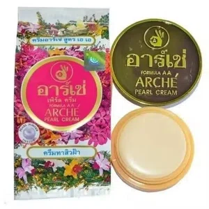 Arche Pearl Night Cream For Acne, Freckles, Melasma, Dark Spots, Pigmentation (Made In Thailand) 3g