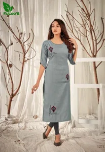 FuLoo's Kanika Designer Kurti Only for women #1271