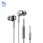 Elephu BassX 2020 earphones| 3.5mm jack| Boosted Bass| Volume Slider with Button| MIC| Hi-Res Audio| Universal Compatible| silicon tip
