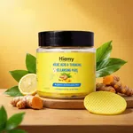 Hiemy Kojic Acid & Turmeric Cleansing Pads – Advanced Brightening & Deep Pore Cleansing (50 Pads)