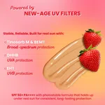 Dot & Key Strawberry Dew Tinted Sunscreen | 03 Sand | In-Vivo Tested SPF 50+ PA++++ With New-Age UV Filters, Brightens & Protects Skin, Ultra-light, Blends Easily, With Niacinamide, Natural Finish, Non-Sticky | 50ml