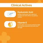 The Derma Co Hyaluronic Invisible Sunscreen Gel with Hyaluronic Acid & Vitamin E - 50g