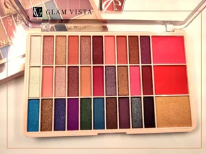GLAM VISTA Gkam Vista Professional Makeup Eyeshadow Blusher And Highlighter Pallette